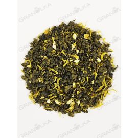 Чай зелений ароматизований Лимонний фреш, 10 кг