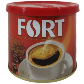 Кофе растворимый гранулированный Fort Intense ж/б