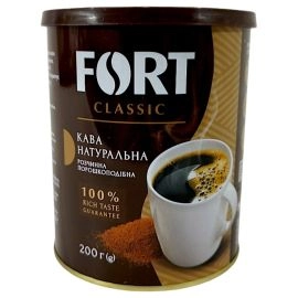 Кофе растворимый Fort Classic порошкообразный