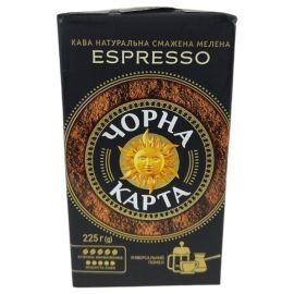 Кава мелена Чорна Карта Espresso