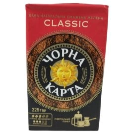 Кава мелена Чорна Карта Classic