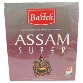 Чай чорний Bastek Assam Super 100 пакетиків
