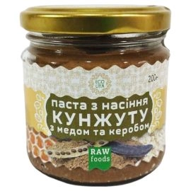 Паста из семян кунжута, медом и керобом