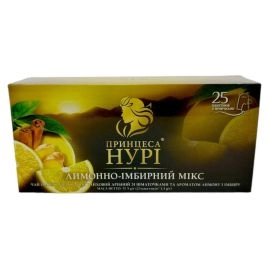 Чай Принцесса Нури лимон-имбирь, 25 пакетиков
