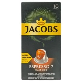 Кофе молотый в капсулах Jacobs Espresso Classico (Якобз Эспрессо Классико)