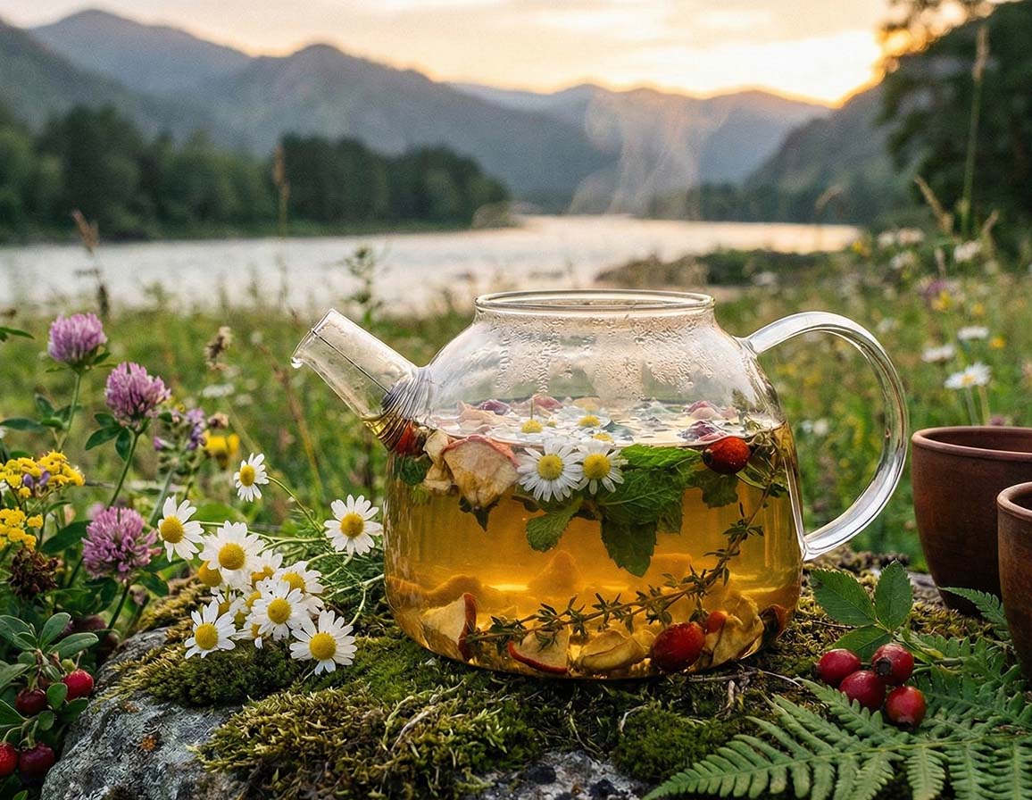 Трав'яний чай: користь, властивості та вплив на здоров'я